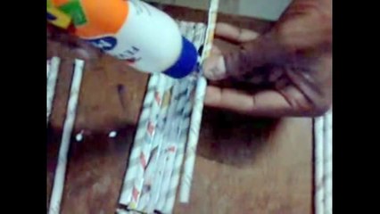 DIY_ How to make phone stand using newspaper rolls_tubes - - best out of waste p