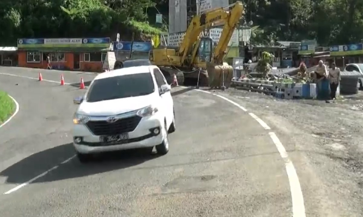 Pasca-longsor, Jalur Puncak-Ciloto Kembali Ramai