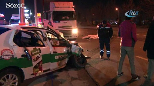 Lastik değiştirirken canından oldu