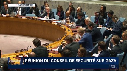 Réunion du Conseil de sécurité de l'ONU sur Gaza