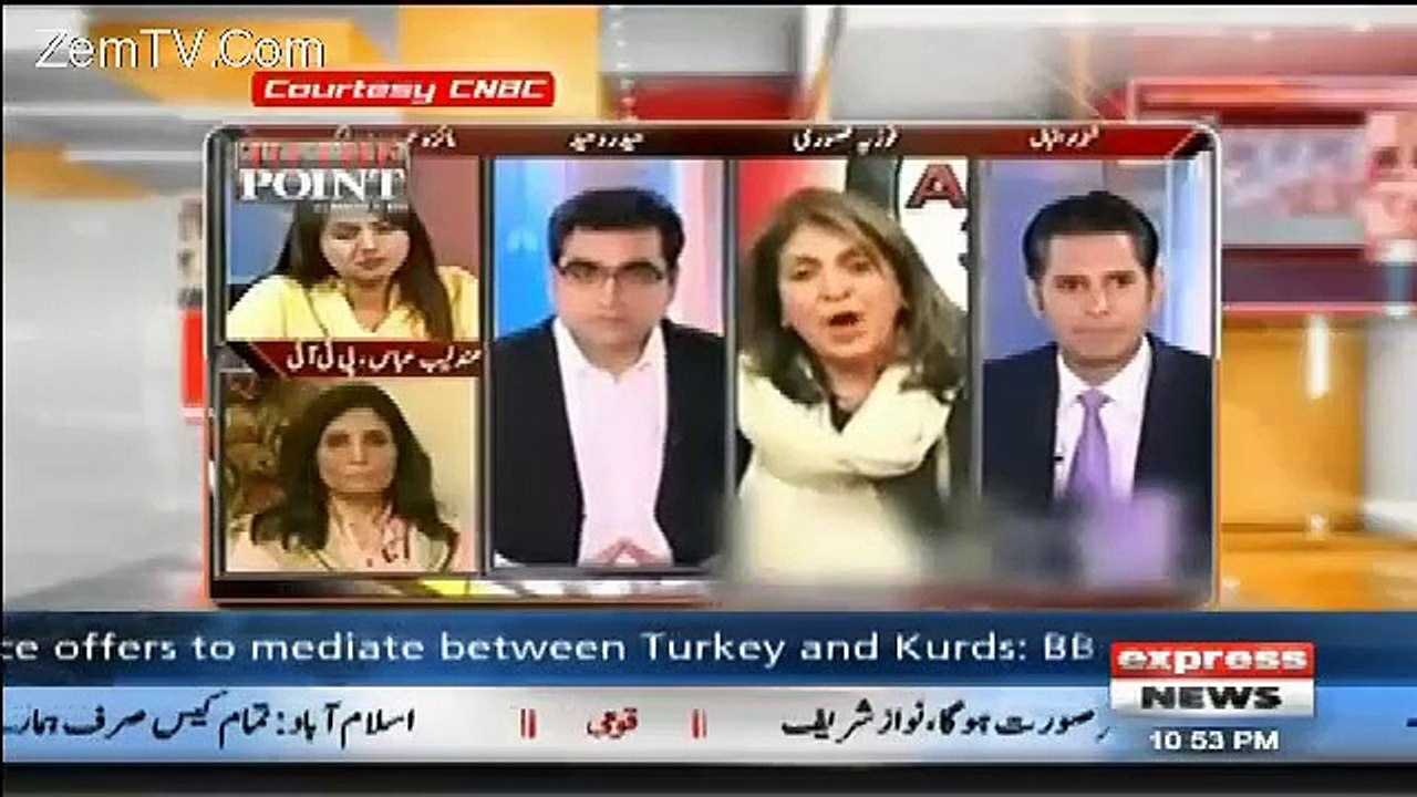 Fauzia Kasuri Response on Tough Question of Munaza Hassan