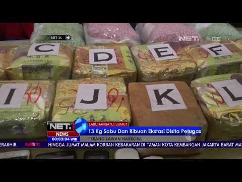 13 Kg Sabu Dan Ribuan Ekstasi Disita Petugas -NET24