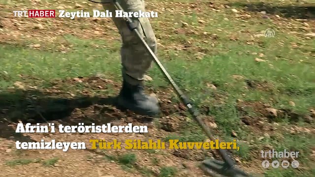Mehmetçik Afrin'i YPG/PKK'nın tuzaklarından temizliyor