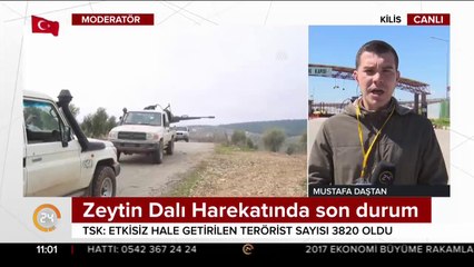 Zeytin Dalı Harekatı'nda son durum