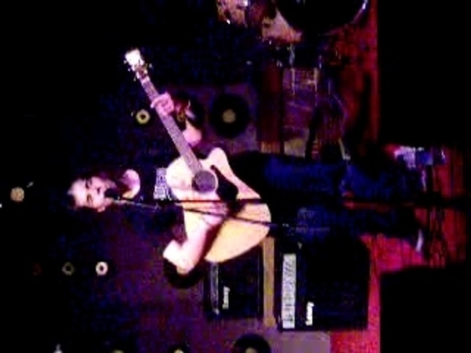 Nicolas Lomba : concert acoustique Atelier rock Decembre2007