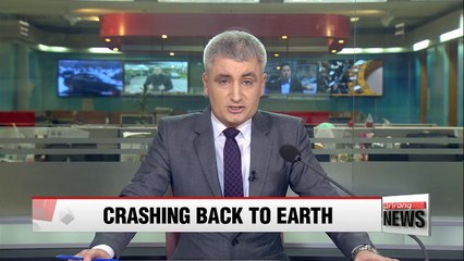Tiangong-1 space station will crash to Earth sometime on Monday, Korea time