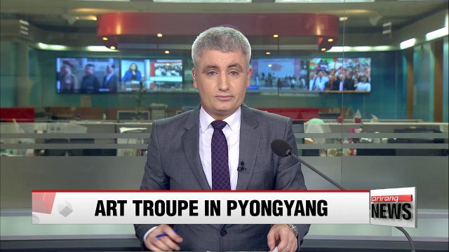 outh Korean art troupe, taekwondo team arrive in Pyongyang for performances