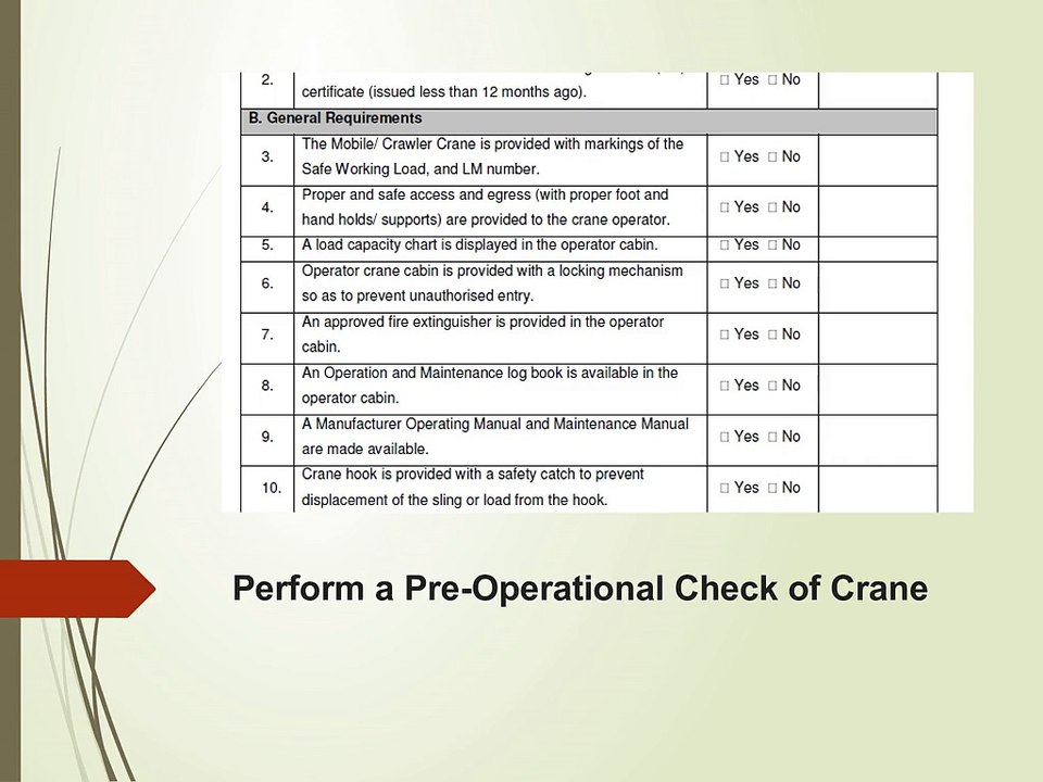 Crane Operator Safety Tips
