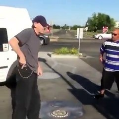 Damn, bro went from the night stick to the taser then the left hook, and this fool still won't give up!