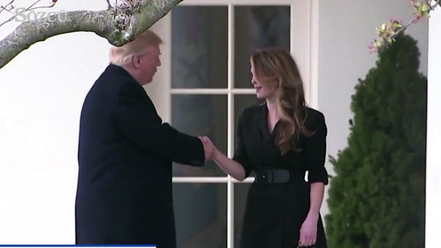 Trump'ın bu anları sosyal medyanın diline düştü: Öpemedi