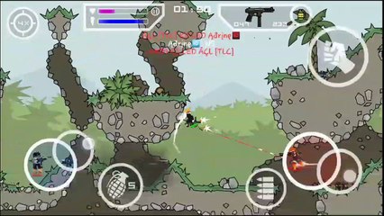 mini militia epic challenge 2vs3 ,2vs2 ,1vs1 #custom gameplay