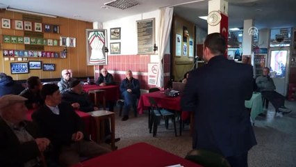 Kahvehanede Telefon Dolandırıcılığı ve Güvenli İnterneti Anlattılar - Edirne