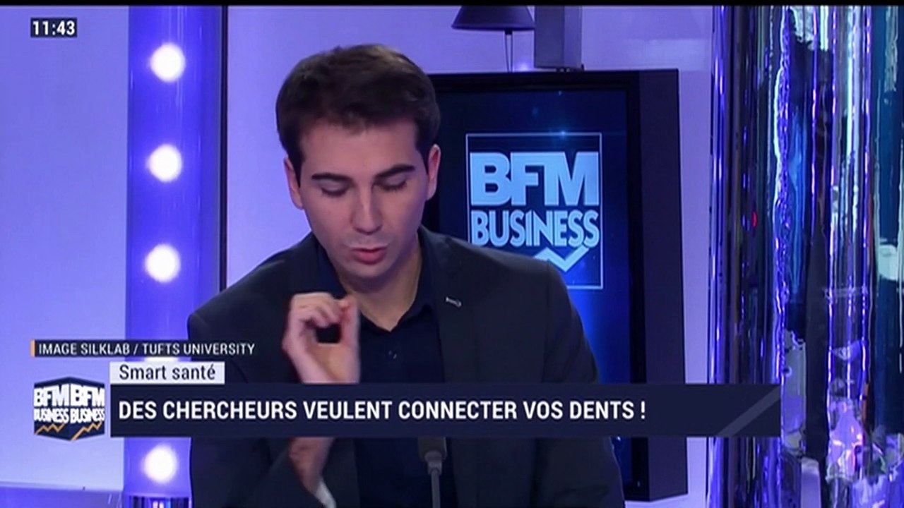 Smart Santé: Des chercheurs veulent connecter vos dents - 31/03