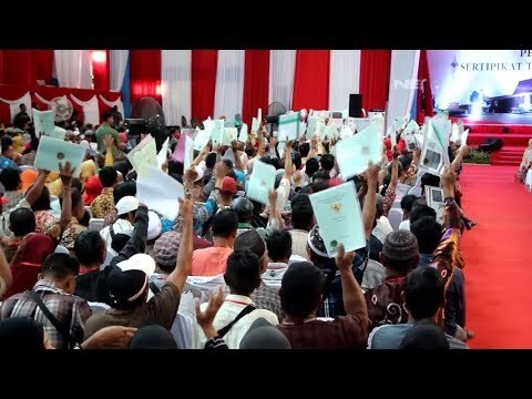 Bagi-bagi Sertifikat Tanah Gratis Mari Kita Cari Tahu Bersama Sofyan Djalil Menteri ATR/BPN