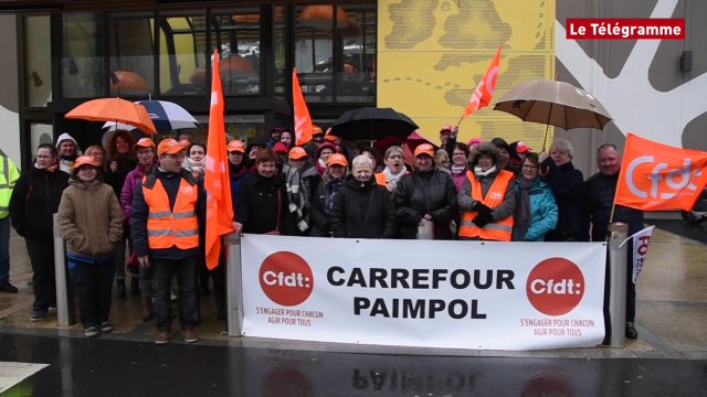 Paimpol. Carrefour : 90 salariés sur 125 en grève