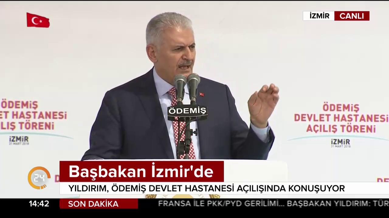 Başbakan İzmir'de