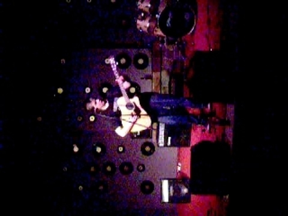 Decembre 2007 COncert acoustique AR Nicolas Lomba