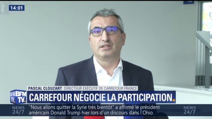 Grève à Carrefour: la direction annonce une hausse de la prime à la participation à 407€