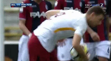 Edin Dzeko Goal - Bologna 1-1 AS Roma 31-03-2018