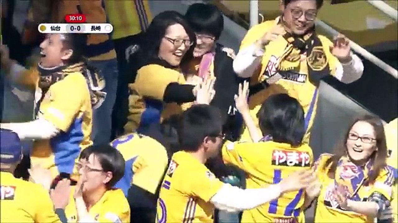 Sendai 1:0 V-Varen Nagasaki (Japan. J League. 31 March 2018)