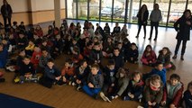 Des super-héros viennent à l’école Saint-Louis