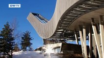 Die neue Skisprungschanze am Holmenkollen in Oslo | euromaxx