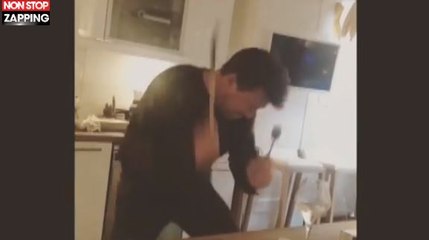 Quand Benjamin Castaldi se déchaîne sur du Johnny Hallyday, ça fait quelques dégâts ! (vidéo)