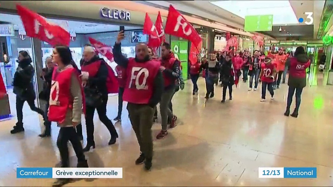 Carrefour : grève exceptionnelle
