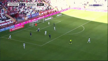 Maicon Goal HD - Antalyaspor 1 - 0 Bursaspor - 31.03.2018 (Full Replay)