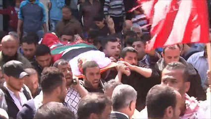 فلسطين تشيع شهداء مسيرة العودة