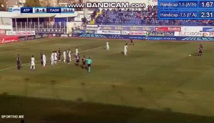 Djalma Goal HD - Atromitos Athens 0-1 PAOK 31.03.2018