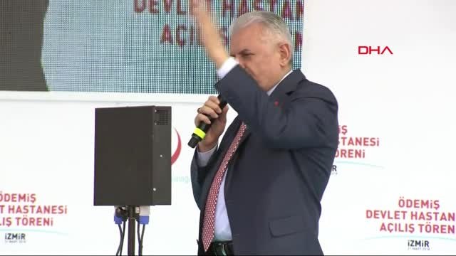 Ödemiş Başbakan Yıldırım Ödemiş Devlet Hastanesinin Açılışında Konuştu -3