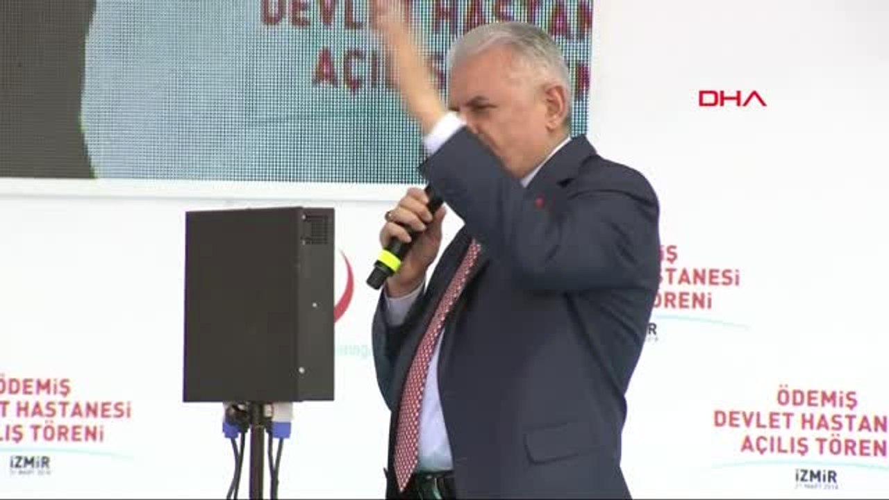 Ödemiş Başbakan Yıldırım Ödemiş Devlet Hastanesinin Açılışında Konuştu -3