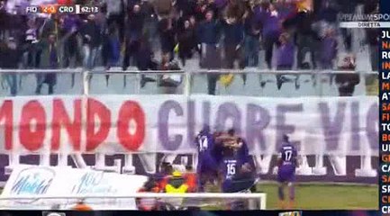 Federico Chiesa Goal - Fiorentina 2-0 Crotone 31-03-2018
