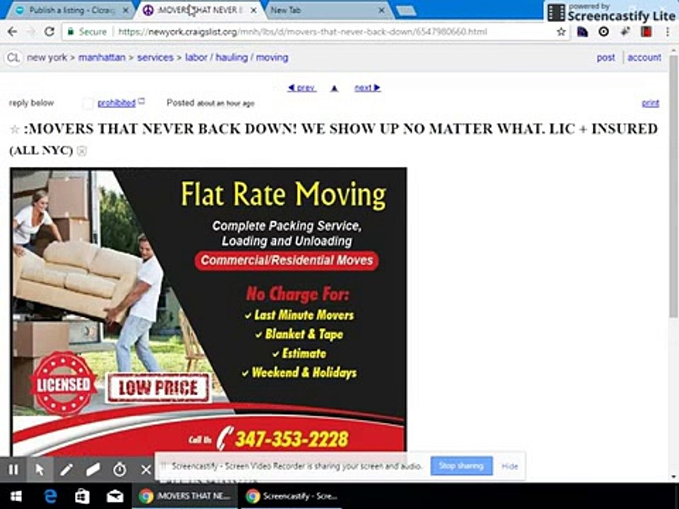 How to sign up CLCraigsList account and post your first ad Full free Advertiseme