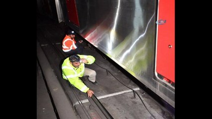 Ankara metrosunda kaza