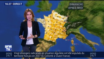 La météo pour ce dimanche 1er avril 2018