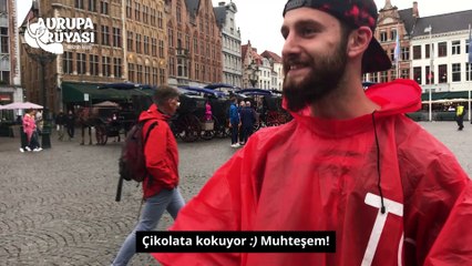 Avrupa Rüyası Brugge'da! Her Yer Çikolata Kokuyor!