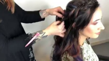 How to Braid hair for beginners - COLOR HOW-TO