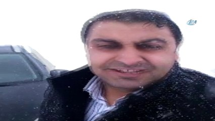 Van’da kar yağışı