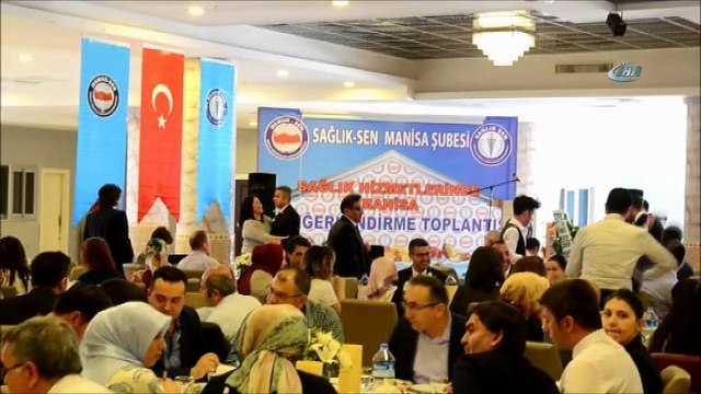 Sağlık-Sen Genel Başkanı Memiş Turgutlu'da