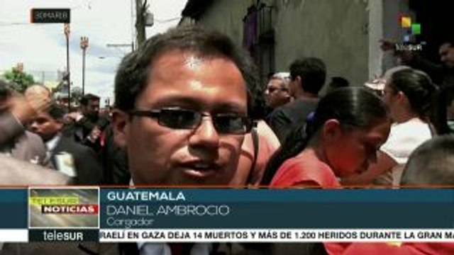 Cortejos procesionales recorren calles de Guatemala en Semana Santa
