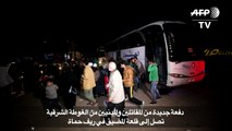 وصول دفعة جديدة من المدنيين والمقاتلين من الغوطة الشرقية