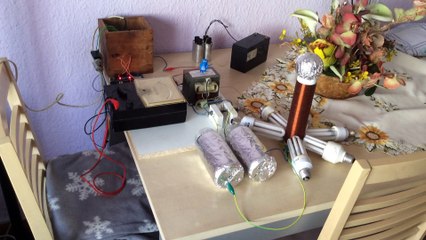 Nuevas pruebas de la energía libre Ruhmkorff - Tesla
