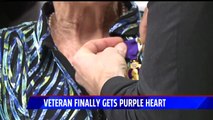 Family of WWII Vet Receives Purple Heart More Than 73 Years After War