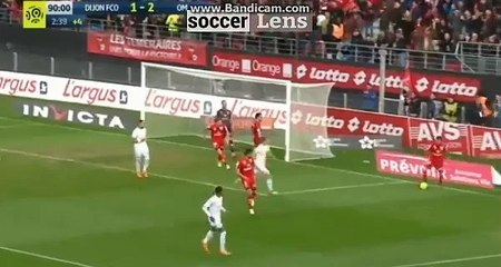 Payet  Penalty Missed Goal HD - Dijon 1-2 Marseille 31.03.2018