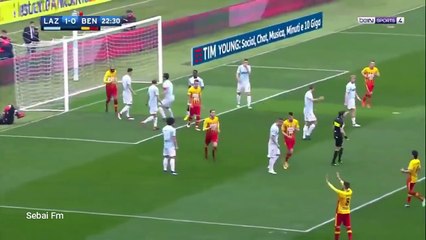 Lazio vs Benevento 6-2 - Cuplikan Gol dan Highligh