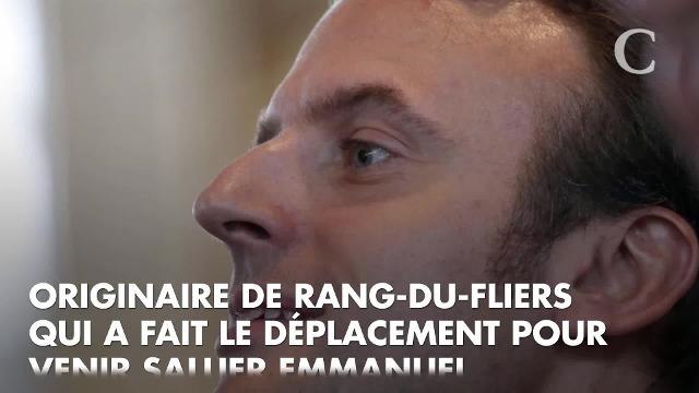 Emmanuel Macron m'a dit : ça fait plaisir de vous revoir ! : cette fan du président au Touquet va forcément vous faire sourire