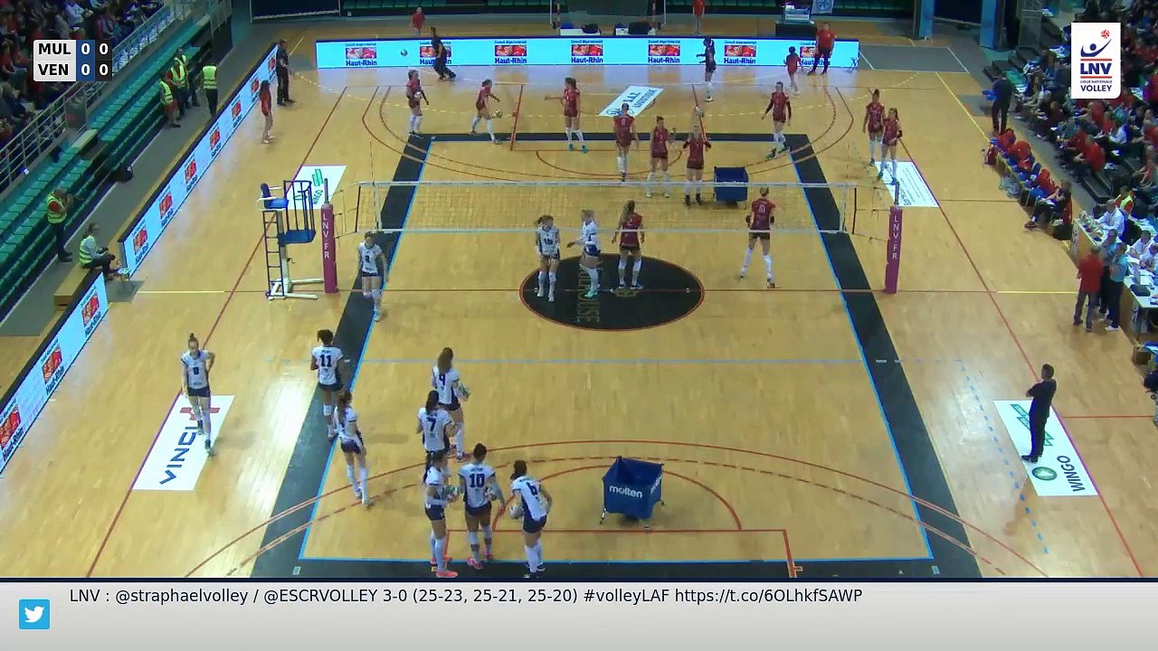 LAF : Mulhouse - Venelles (Quart de Finale Aller)