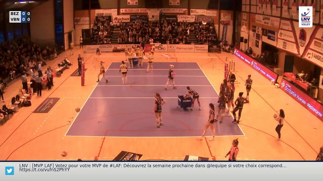 LAF : Béziers - Nantes (Quart de Finale Aller)